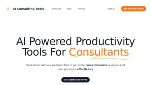 AI consulting tools