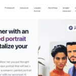 AI-Painted Romantic Printed Portraits