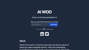 AI WOD