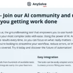 AnySolve.ai