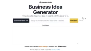 Business Idea Generator