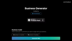 AI Business Idea Generator