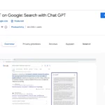 ChatGPT on Google: Search with Chat GPT