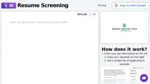 Resume Screening AI