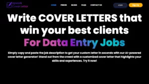 Upwork Cover Letter Generator