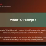 What-A-Prompt